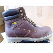 Casual Feet Protective PU Leather Calçado Worker Safety Shoes